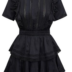 LoveShackFancy Natasha Heritage Mini Dress